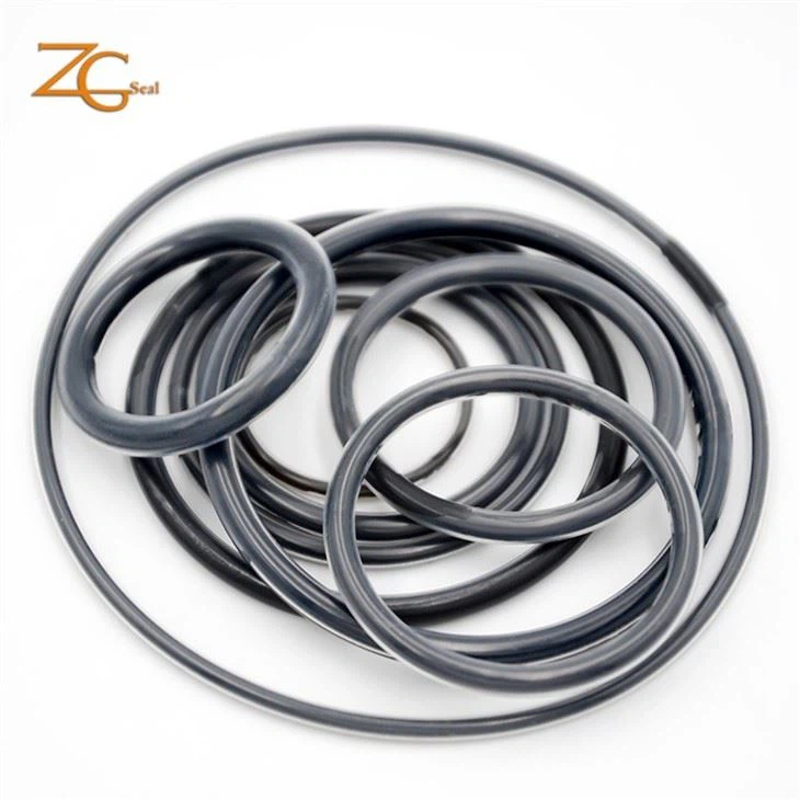 PTFE FEP Encapsulated Silicone Black Color O Ring